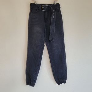 Black Tobi Jogger Jeans
